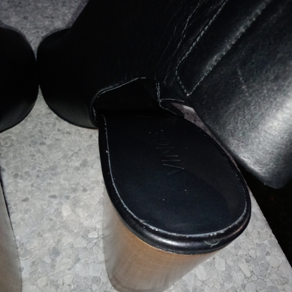 Vince Faye Open Toe Leather Booties - Picture 7 of 10